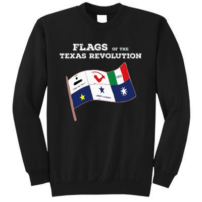 Flags Of The Texas Revolution History Sweatshirt