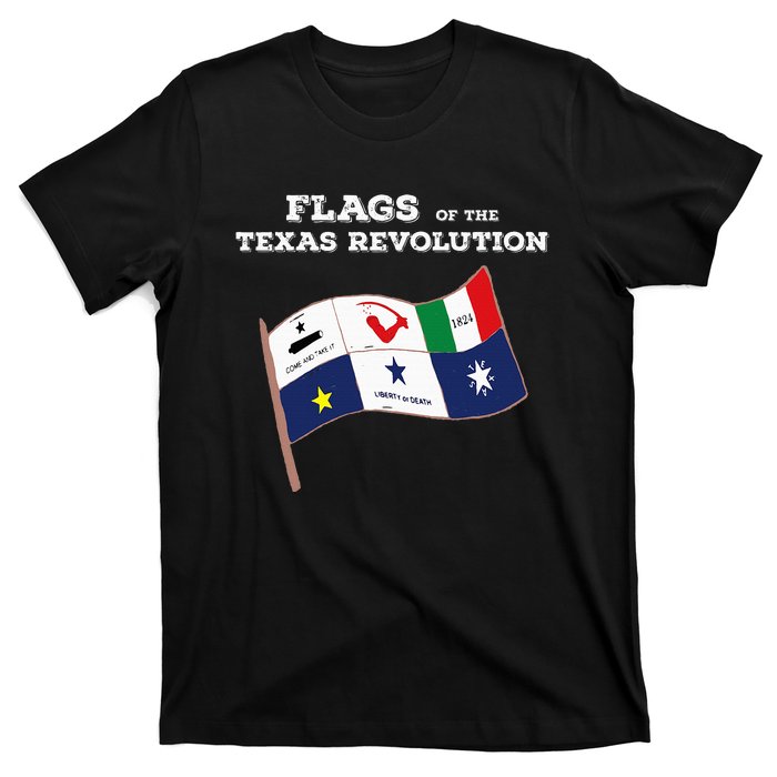 Flags Of The Texas Revolution History T-Shirt