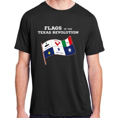 Flags Of The Texas Revolution History Adult ChromaSoft Performance T-Shirt