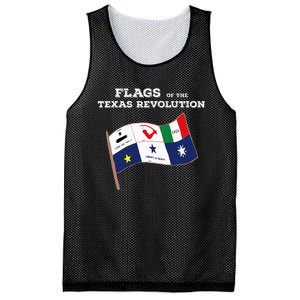 Flags Of The Texas Revolution History Mesh Reversible Basketball Jersey Tank