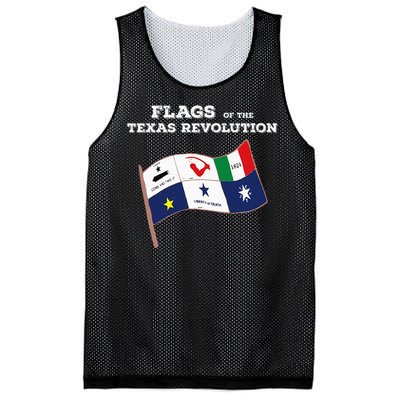 Flags Of The Texas Revolution History Mesh Reversible Basketball Jersey Tank