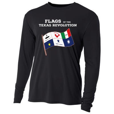 Flags Of The Texas Revolution History Cooling Performance Long Sleeve Crew