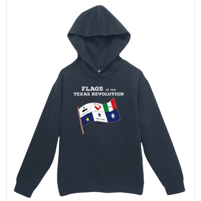 Flags Of The Texas Revolution History Urban Pullover Hoodie