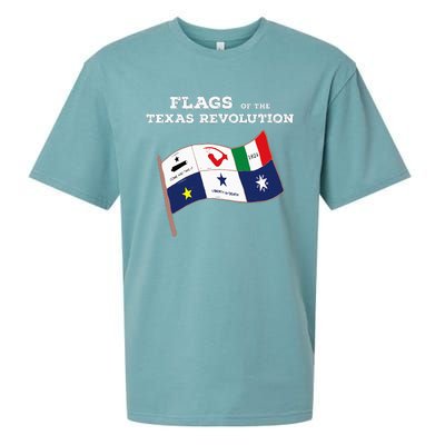 Flags Of The Texas Revolution History Sueded Cloud Jersey T-Shirt