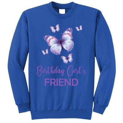 Friend Of The Birthday Butterfly Family 1st Birthday Meaningful Gift Sweatshirt