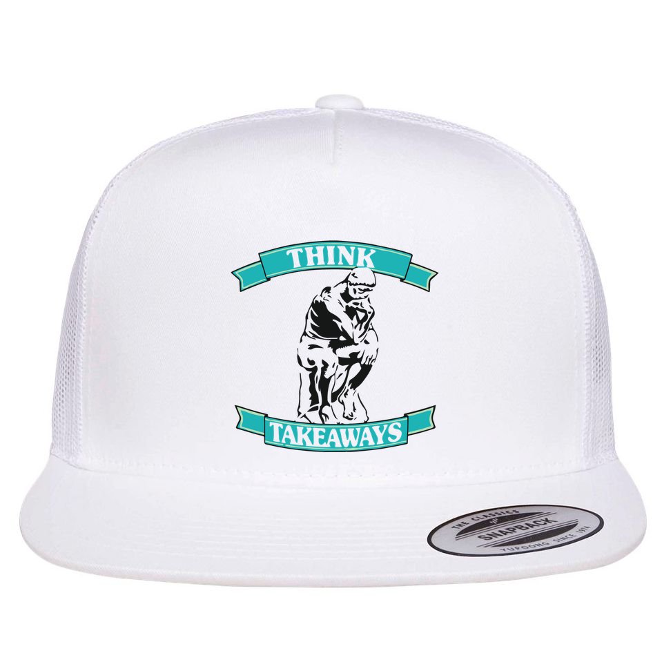 Foyesade Oluokun Think Take Aways Flat Bill Trucker Hat