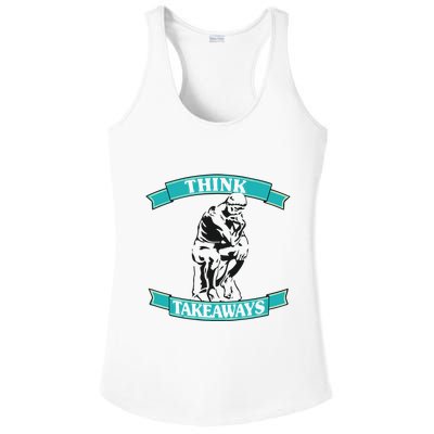 Foyesade Oluokun Think Take Aways Ladies PosiCharge Competitor Racerback Tank