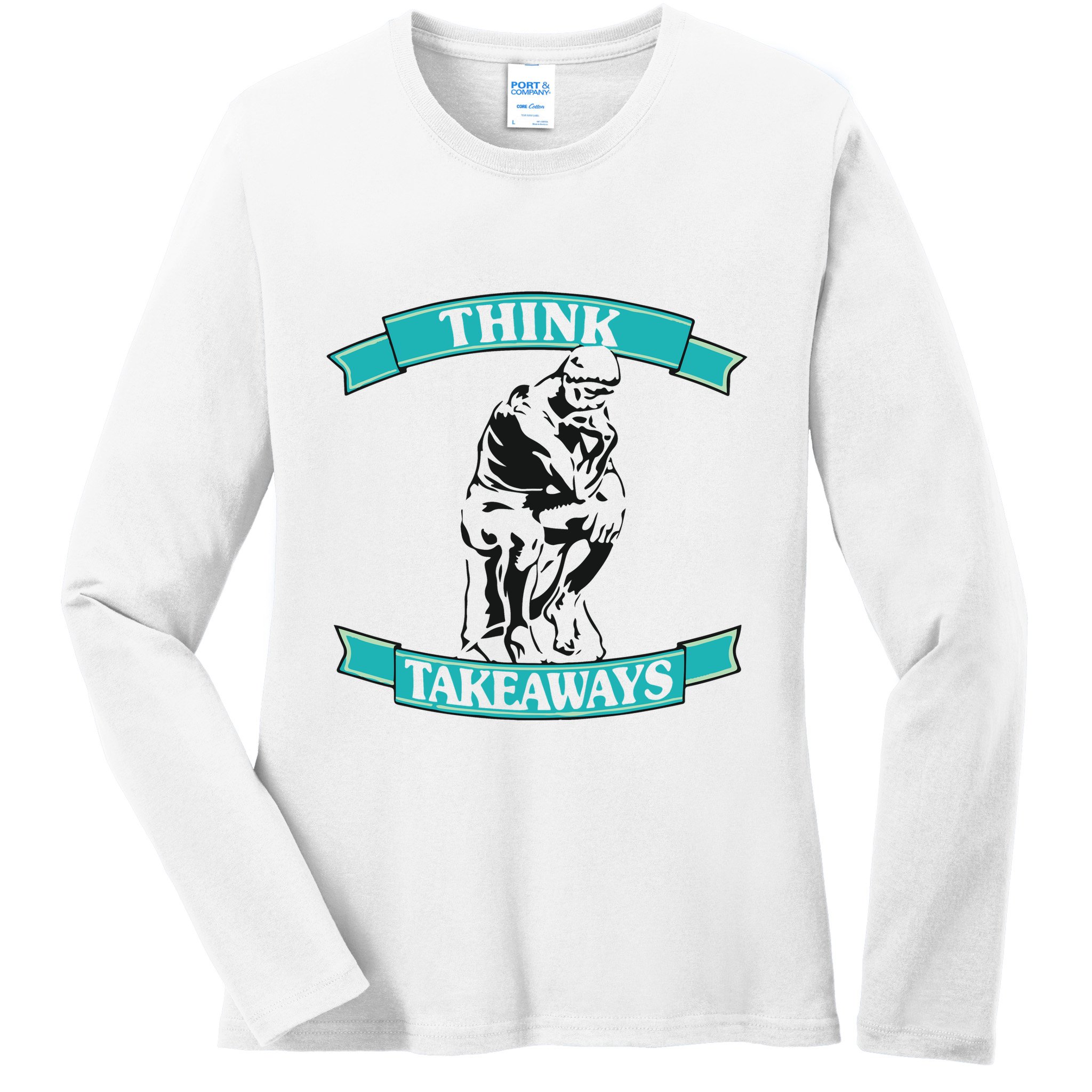 Foyesade Oluokun Think Take Aways Ladies Long Sleeve Shirt