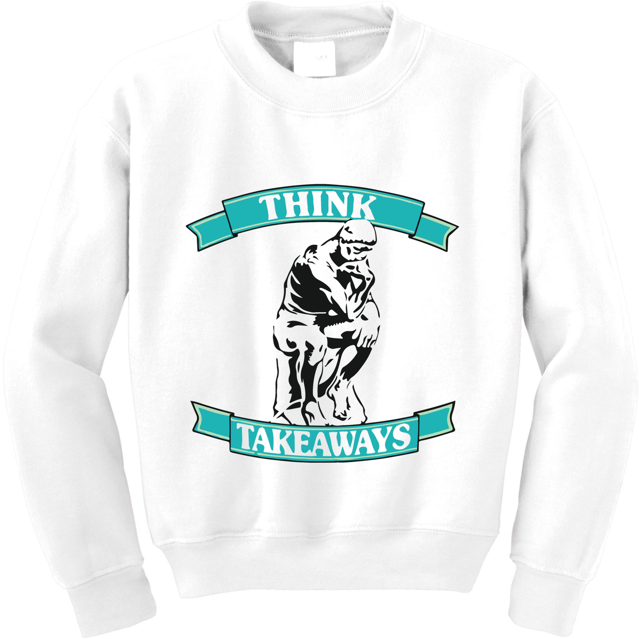 Foyesade Oluokun Think Take Aways Kids Sweatshirt