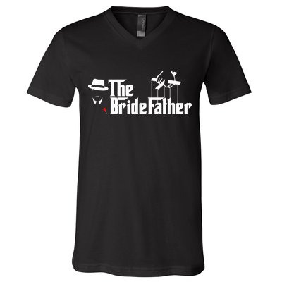 Father Of The Bride The Bridefather V-Neck T-Shirt