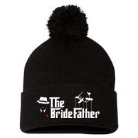 Father Of The Bride The Bridefather Pom Pom 12in Knit Beanie