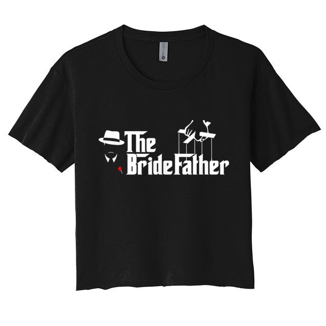 Father Of The Bride The Bridefather Crop Top