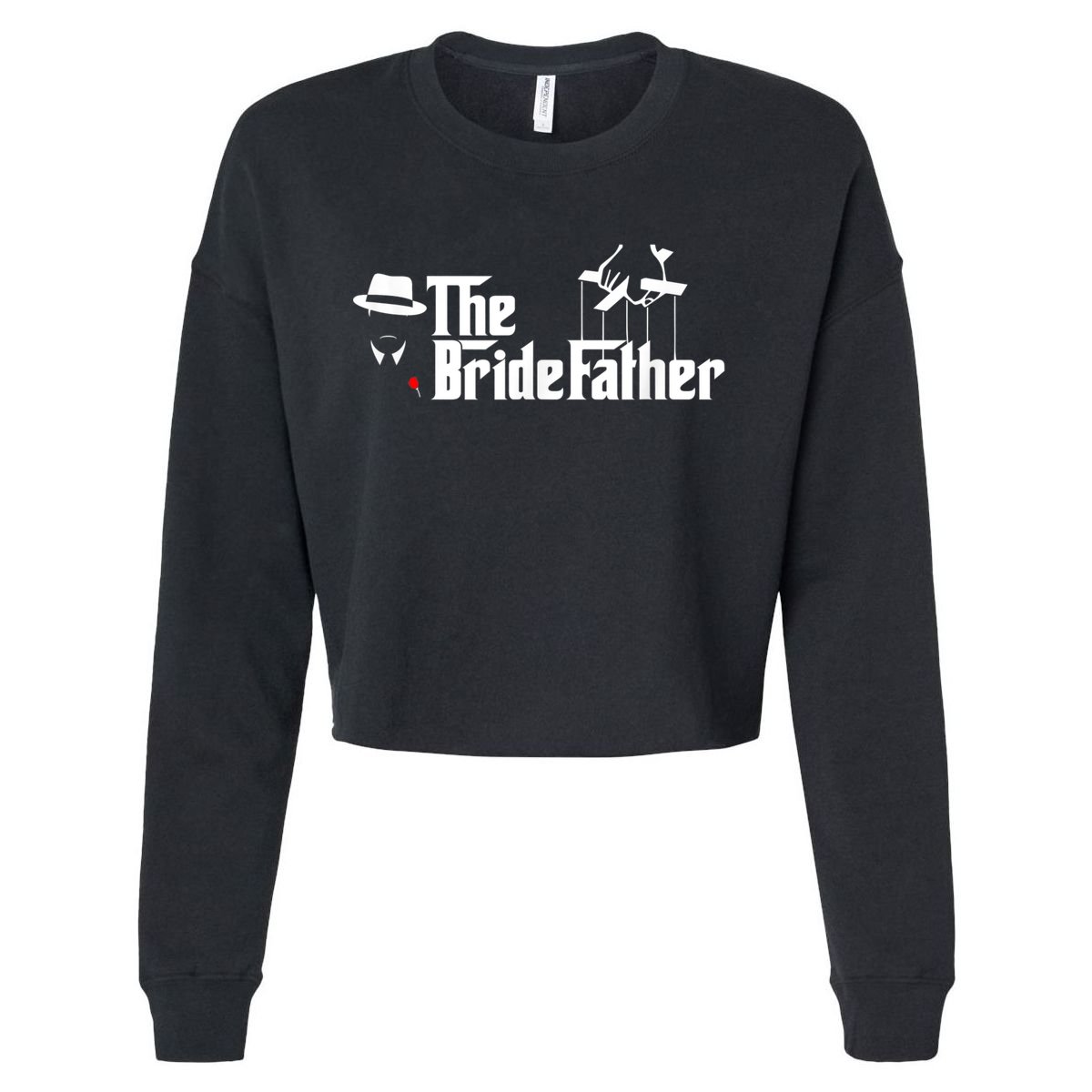 Father Of The Bride The Bridefather Cropped Pullover Crew