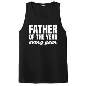 Father Of The Year Every Year Cool Gift PosiCharge Competitor Tank