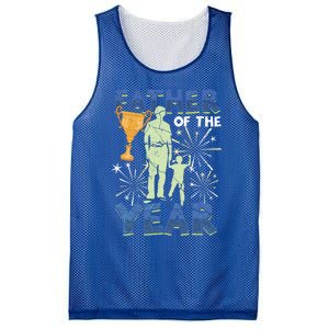 Father Of The Year Papa Dad Daddy Husband Poppa Stepdad Gift Mesh Reversible Basketball Jersey Tank