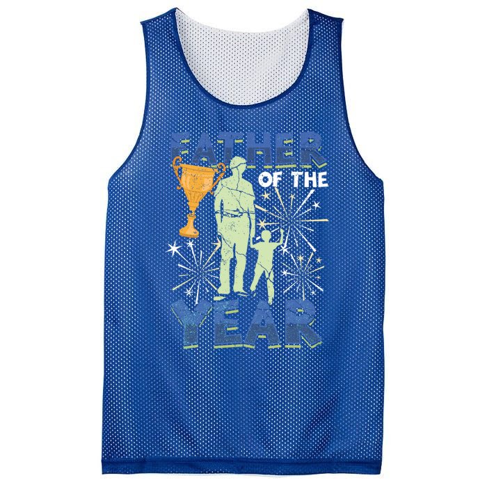 Father Of The Year Papa Dad Daddy Husband Poppa Stepdad Gift Mesh Reversible Basketball Jersey Tank