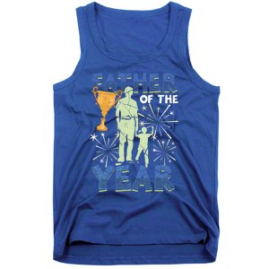 Father Of The Year Papa Dad Daddy Husband Poppa Stepdad Gift Tank Top