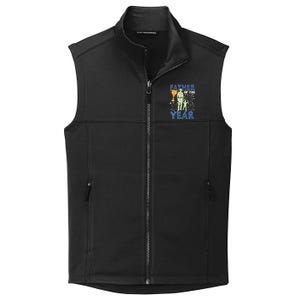 Father Of The Year Papa Dad Daddy Husband Poppa Stepdad Gift Collective Smooth Fleece Vest