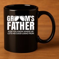 Father Of The Groom 11oz C Handle Ceramic Mug