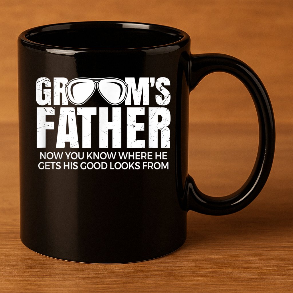 Father Of The Groom 11oz C Handle Ceramic Mug