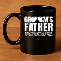 Father Of The Groom 11oz C Handle Ceramic Mug