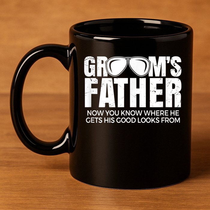 Father Of The Groom 11oz C Handle Ceramic Mug