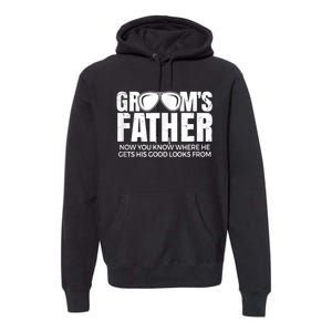 Father Of The Groom Premium Hoodie