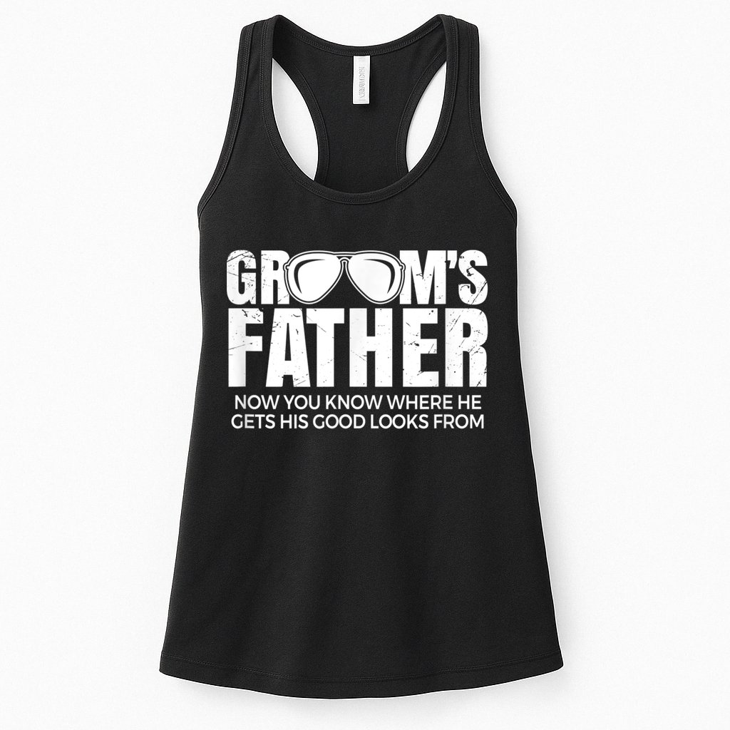 Father Of The Groom Womens Tank Top