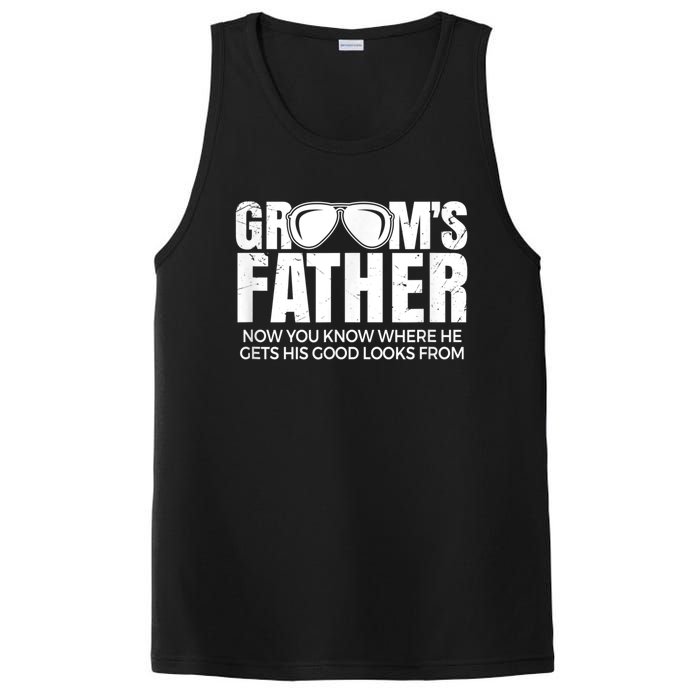 Father Of The Groom PosiCharge Competitor Tank