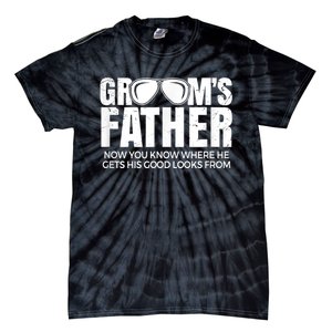 Father Of The Groom Tie-Dye T-Shirt