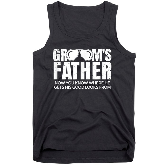 Father Of The Groom Tank Top