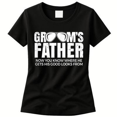 Father Of The Groom Womens T-Shirt