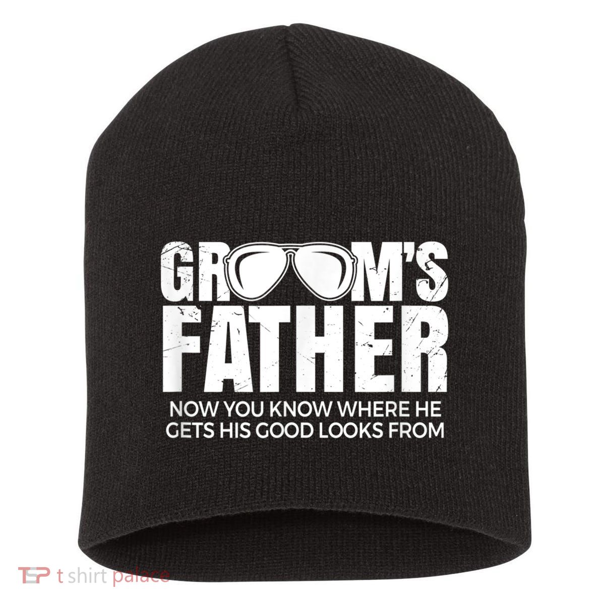 Father Of The Groom Short Acrylic Beanie