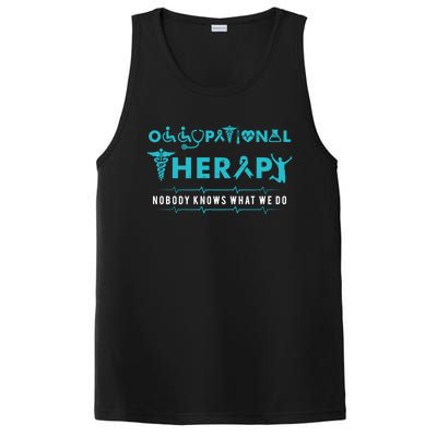 Funny Occupational Therapy Therapist Cute Gift PosiCharge Competitor Tank