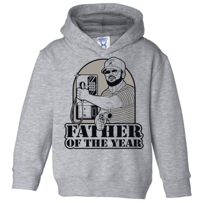 Father Of The Year Gary Plauche Fathers Day Vintage Toddler Hoodie