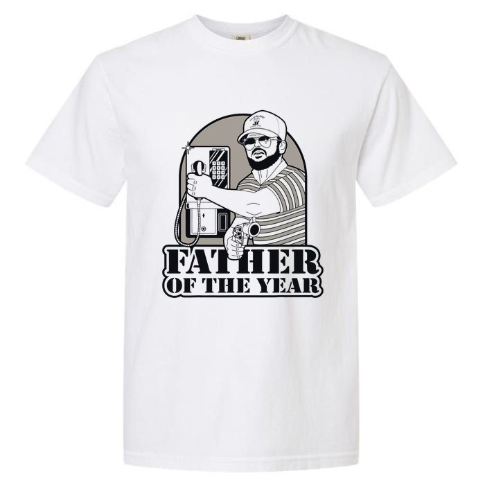 Father Of The Year Gary Plauche Fathers Day Vintage Garment-Dyed Heavyweight T-Shirt