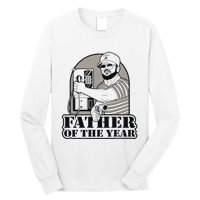 Father Of The Year Gary Plauche Fathers Day Vintage Long Sleeve Shirt