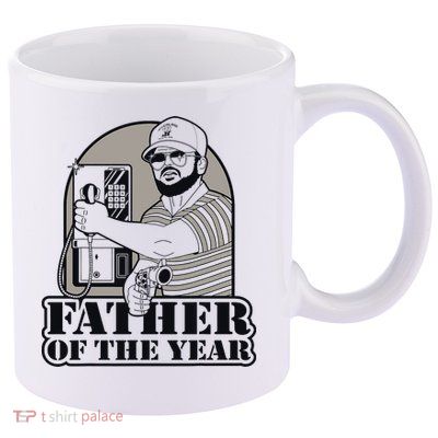 Father Of The Year Gary Plauche Fathers Day Vintage 11oz C Handle Ceramic Mug