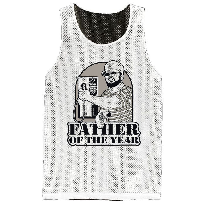 Father Of The Year Gary Plauche Fathers Day Vintage Mesh Reversible Basketball Jersey Tank