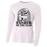 Father Of The Year Gary Plauche Fathers Day Vintage Cooling Performance Long Sleeve Crew