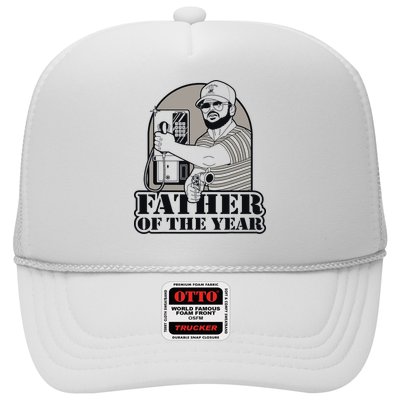 Father Of The Year Gary Plauche Fathers Day Vintage Trucker Hat