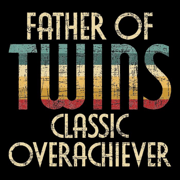 Father Of Twins Twin Dad New Dad Of Twins Cooling Performance Crew T-Shirt