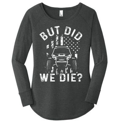 Funny Offroading Utv Offroad Off Road Vehicle Rock Crawling Women's Perfect Tri Tunic Long Sleeve Shirt