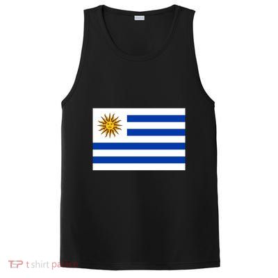 Flag Of Uruguay Proud Patriot Souvenir Patriotic National Gift PosiCharge Competitor Tank