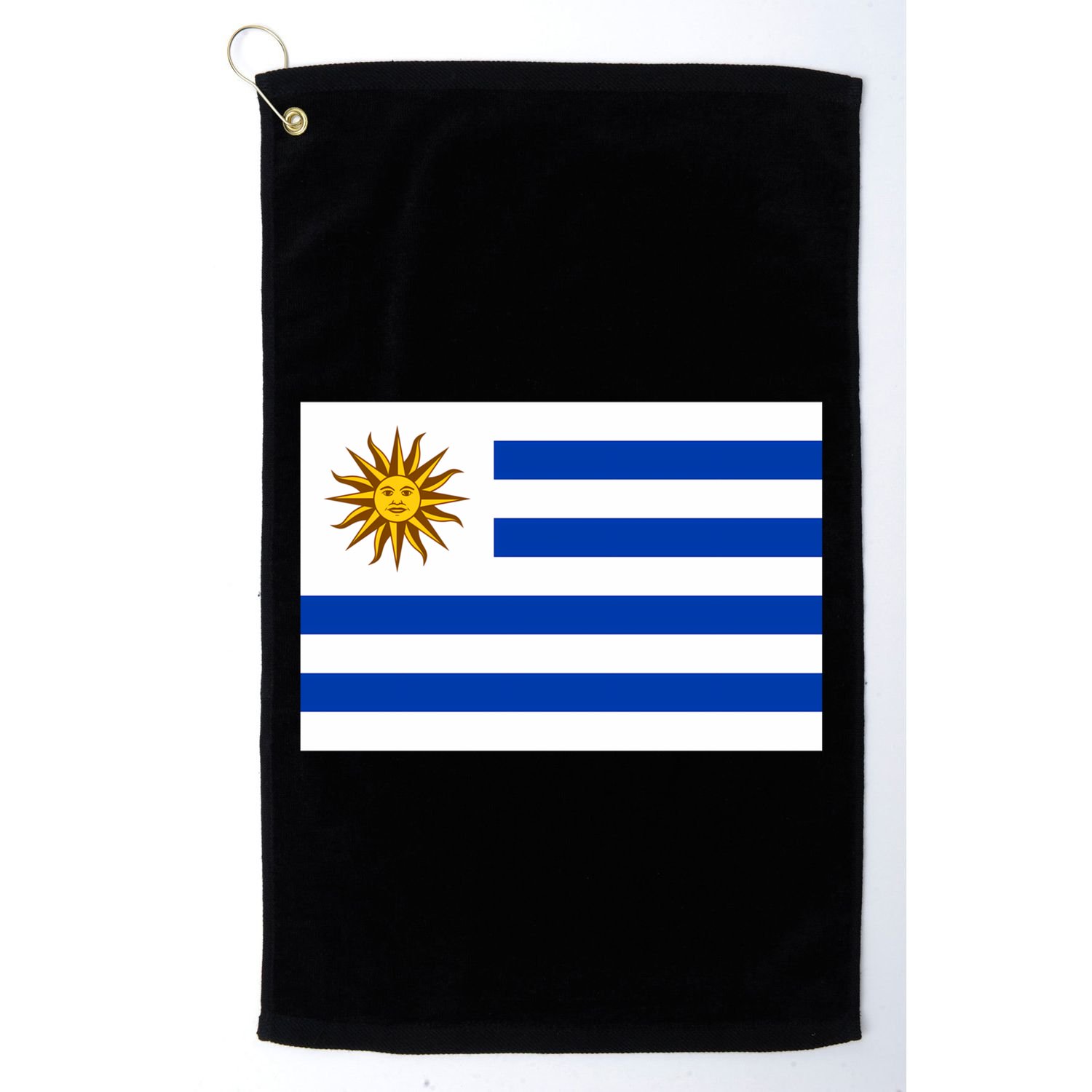 Flag Of Uruguay Proud Patriot Souvenir Patriotic National Gift Golf Towel