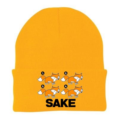 Four Fox Sake Knit Cap Winter Beanie