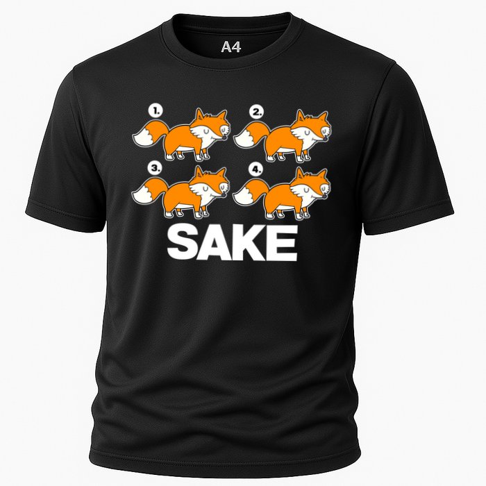 Four Fox Sake Cooling Performance Crew T-Shirt