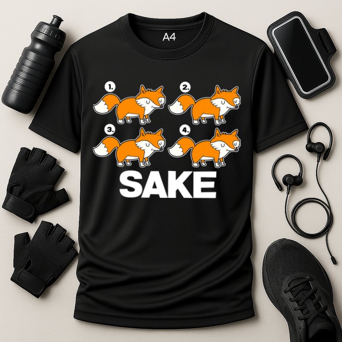 Four Fox Sake Cooling Performance Crew T-Shirt