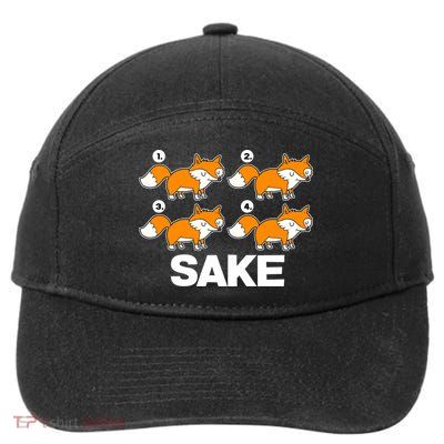 Four Fox Sake 7-Panel Snapback Hat