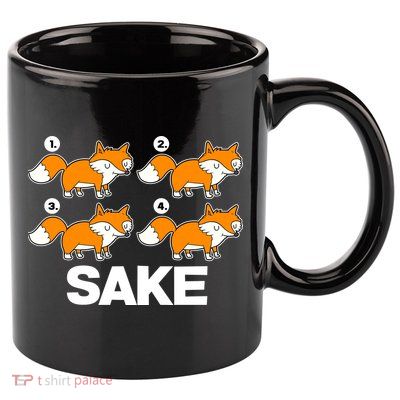 Four Fox Sake 11oz C Handle Ceramic Mug